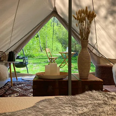 Luxussátor Glamping Grindhuset