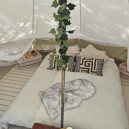 Glamping Grindhuset Luxury tent Helgeroa
