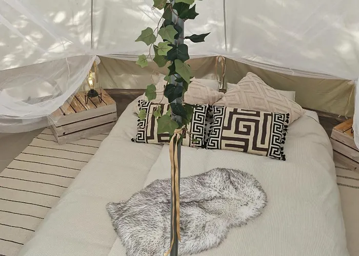 Glamping Grindhuset Luksusowy namiot Helgeroa