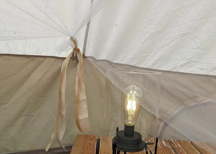Glamping Grindhuset Luksusowy namiot