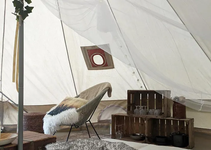Luksusowy namiot Glamping Grindhuset