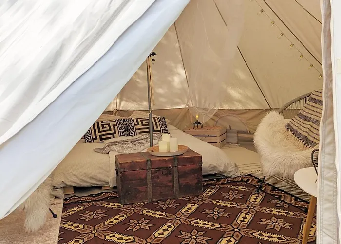 Luksusowy namiot Glamping Grindhuset Helgeroa